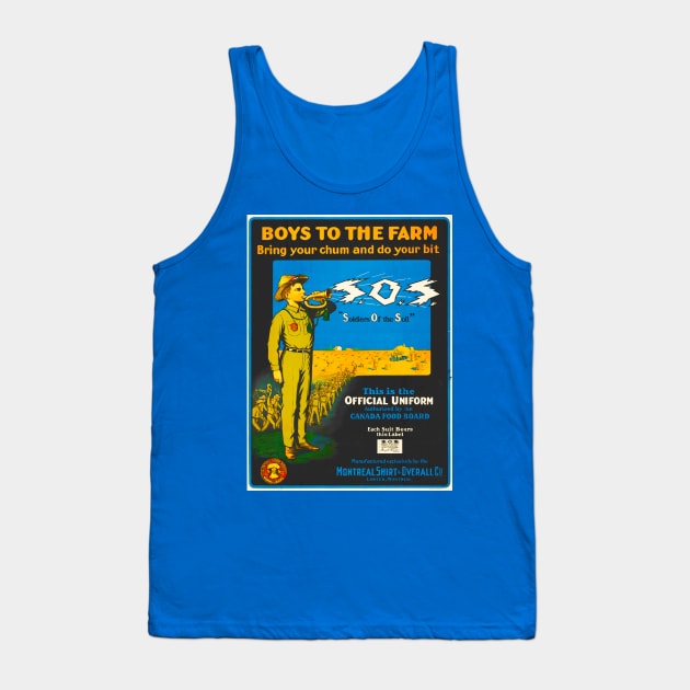 Boys To The Farm Tank Top by pocketlama